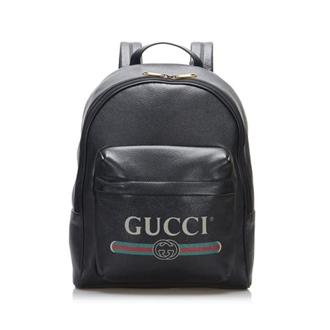 gucci emroideered deer bag|gucci emblem backpack.